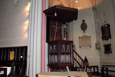 St Dunstan in the West - The Pulpit